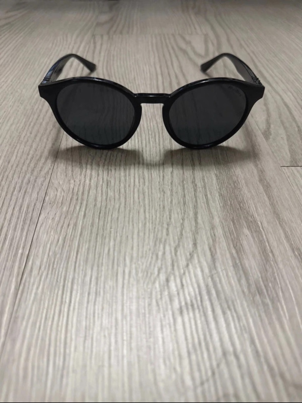 Women's Blenders “jet black” Round Sunglasses